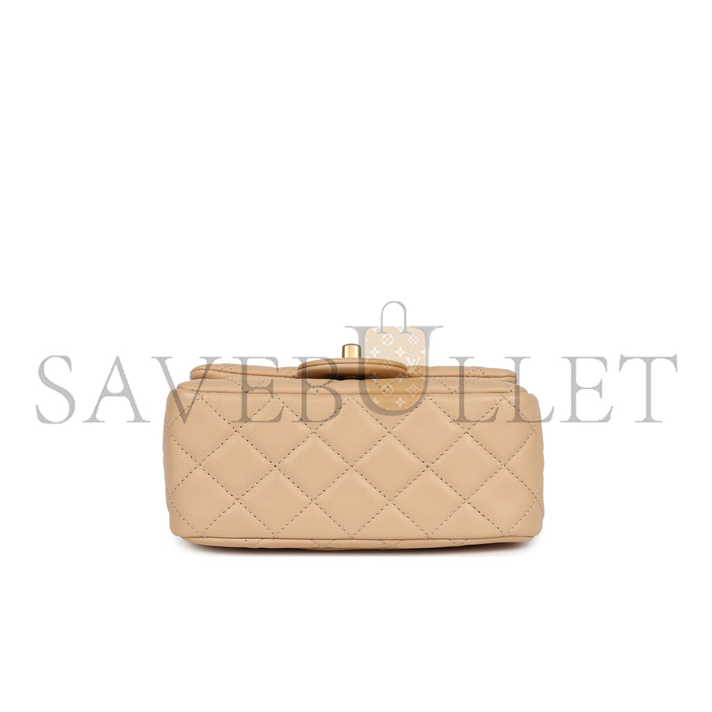 Ch*el master square mini flap bag (18*13*7cm)